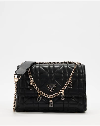 GUESS - Edita Convertible Crossbody Flap Charms