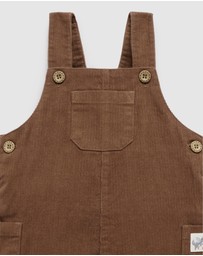 Purebaby - Corduroy Overall -Kids-Babies