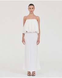 FRIEND of AUDREY - Carlton Linen Bias Skirt
