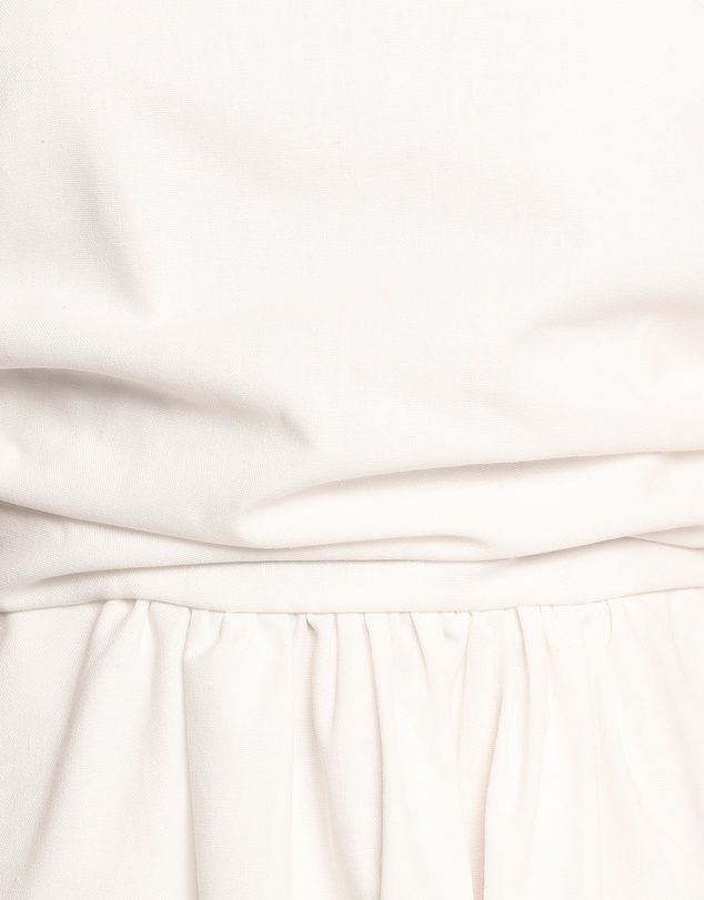 Petal & Pup - Clo Puff Sleeve Midi Dress - White