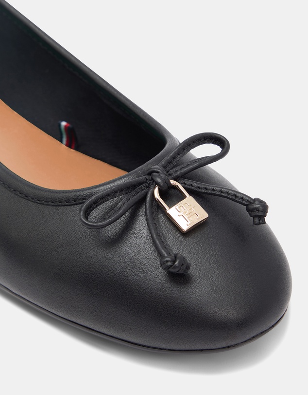 Tommy Hilfiger - Martina Hilfiger Smooth Leather Ballet Flats - Women's