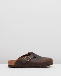 Birkenstock - Boston Nubuck Oiled Narrow