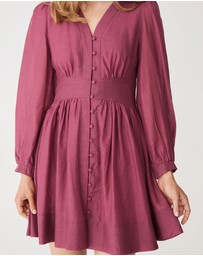 Forcast - Paloma V-Neck Mini Dress