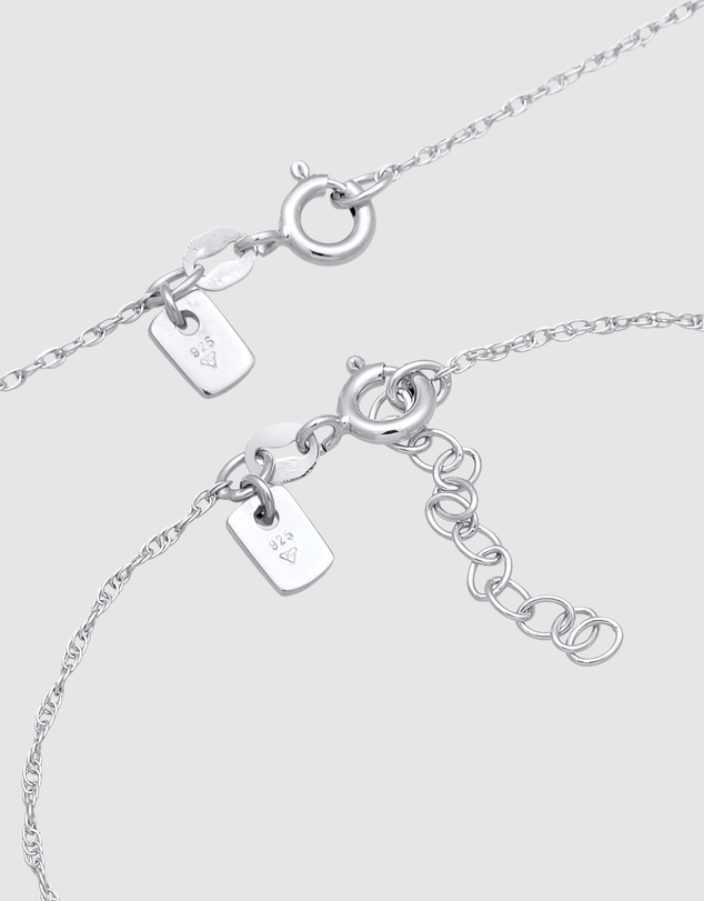 Kuzzoi - ICONIC EXCLUSIVE - Twisted Helix Chain Necklace and Bracelet Set in 925 Sterling Silver