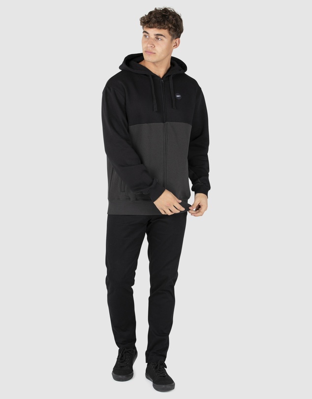 UNIT - UNIT Border Mens Zip Thru Hoodie