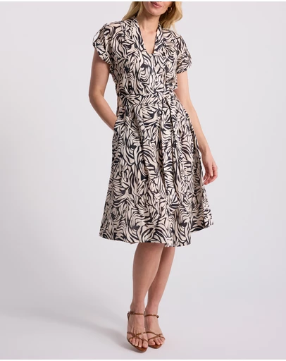 David Lawrence - Safiya Linen Dress