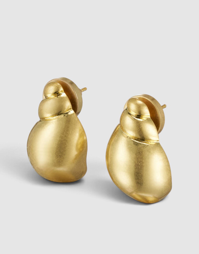 Oroton - Maurie Shell Stud Earrings