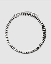 Kuzzoi - ICONIC EXCLUSIVE - Ring Male Feather 925 Sterling Silver