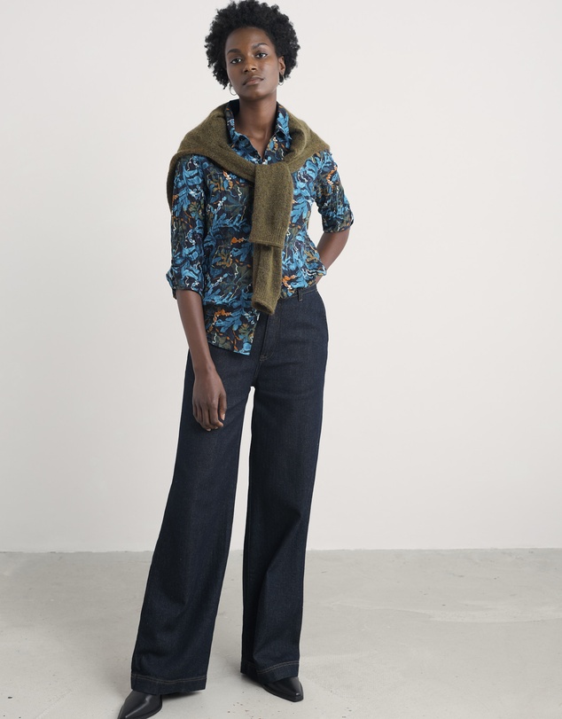 Seasalt - Seasalt Cornwall Blue Larissa Shirt