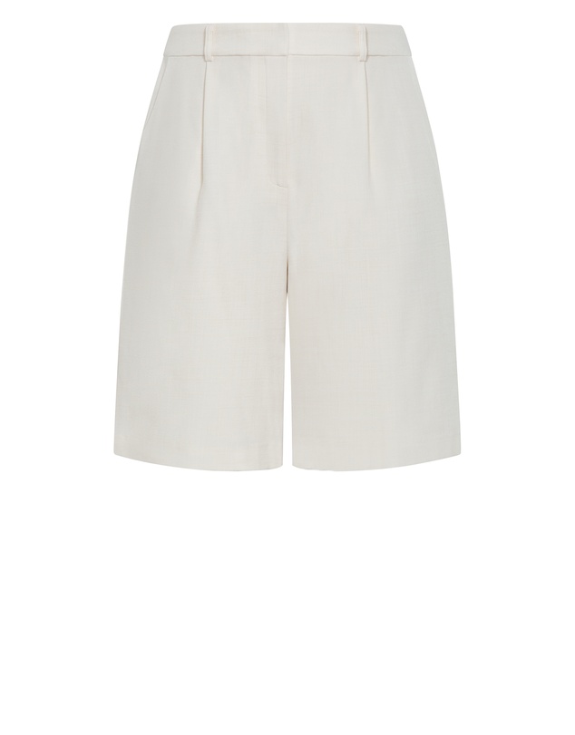 City Chic - Plus size Telia Longline Short - neutral