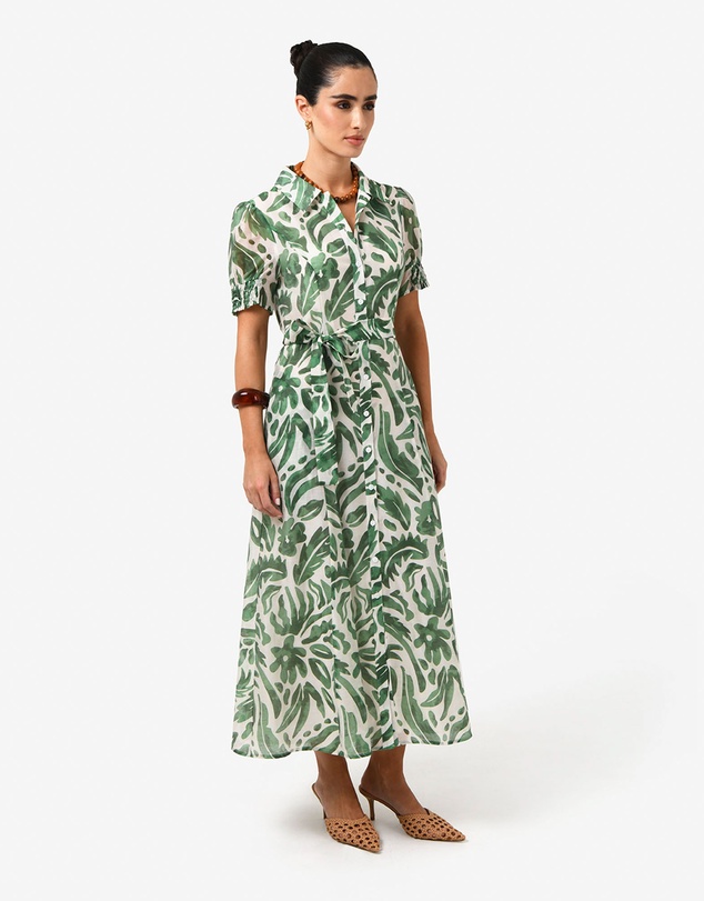 Forcast - Tallulah Belted Shirt Dress