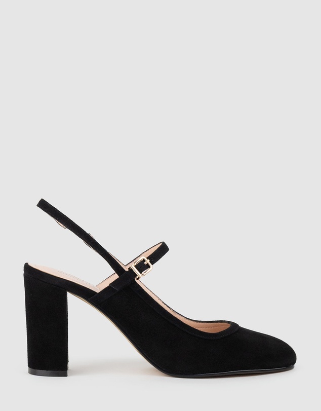 Edward Meller - CECELIA85 Block Heel Slingback Pump