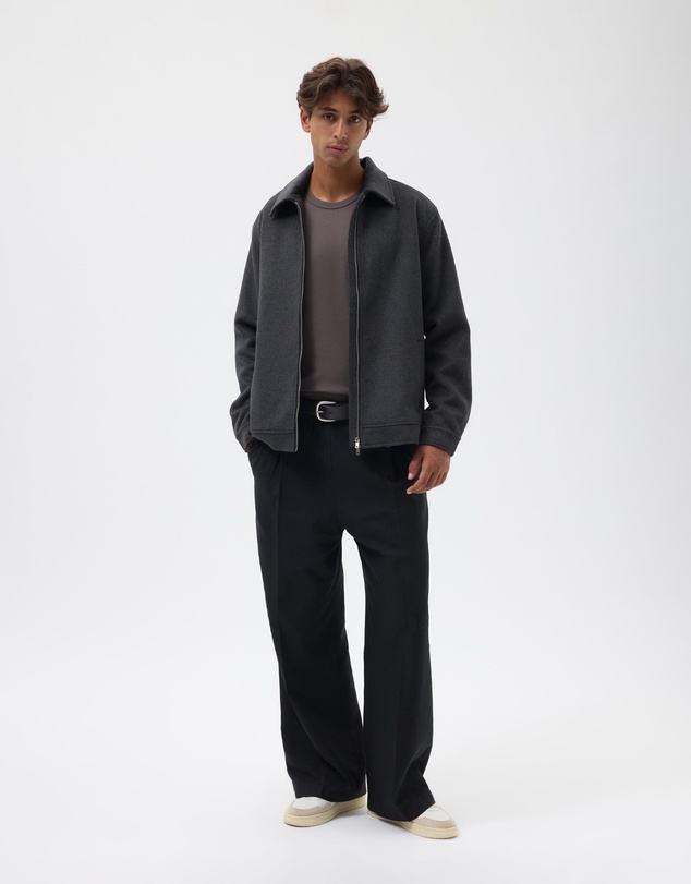 AERE - Wool Double Zip Jacket