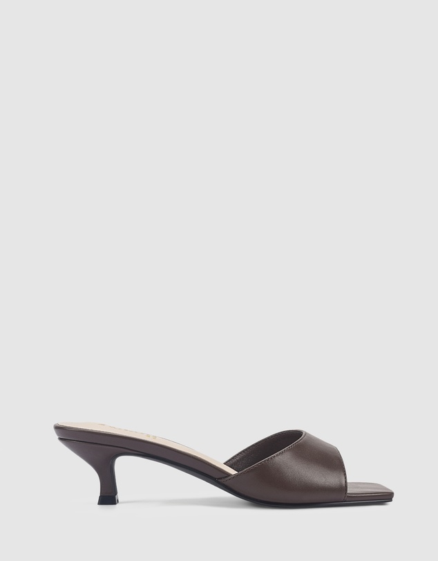 Verali - Alyssa Kitten Heel Mules