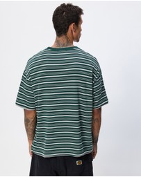 X-Large - Stripe Layer Gorilla Fit Tee