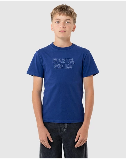 Santa Cruz - Tripper Dash Stack Front Tee - Teens