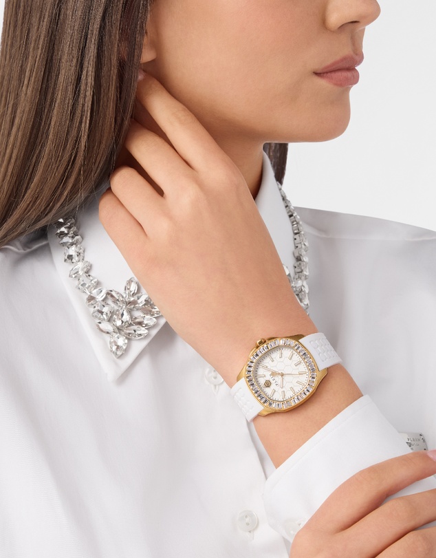 Philipp Plein - The $Pectre Lady - 38mm White Analogue