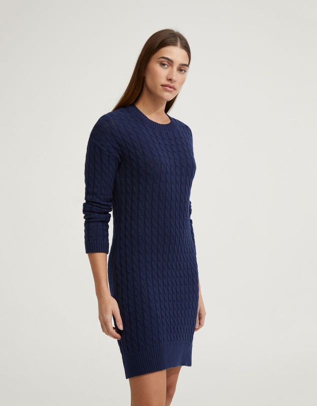 Oxford - Sweeny Cable Knit Mini Dress