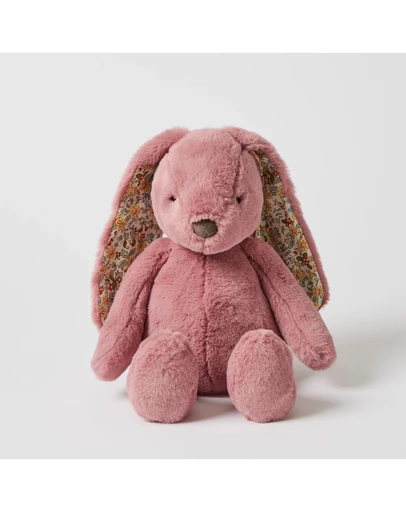 Jiggle and Giggle - Floral Raspberry Bunny Medium