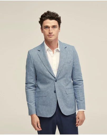 Oxford - Blake Linen Blend Blazer