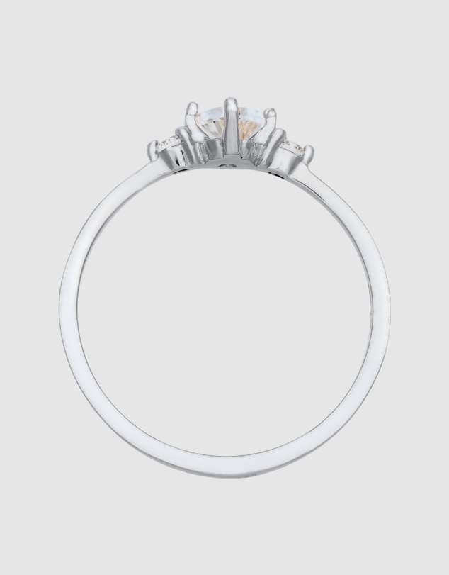 Elli Jewelry - Ring Zirconia 925 Sterling Silver