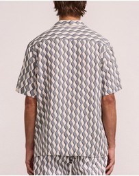 Frescobol Carioca - Roberto Linen SS Shirt