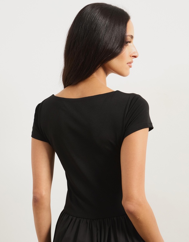 Atmos&Here - Annalise Contrast Midi Dress