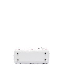 Pre-Loved by Azura Reborn - Pre-Loved Mini Embroidered Calfskin Lady Dior