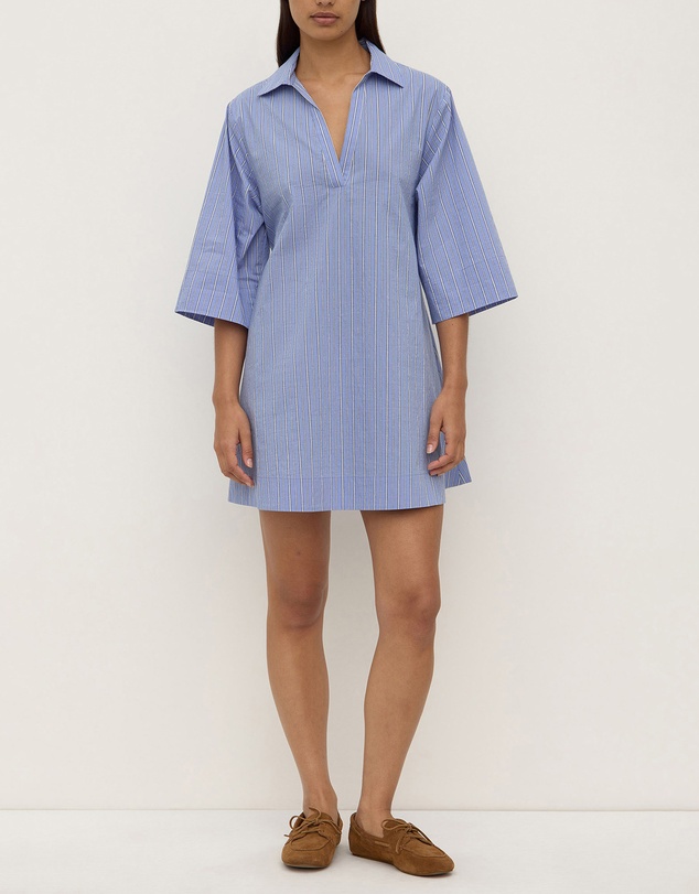 Assembly Label - Erina Stripe Mini Shirt Dress
