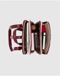 Florence - The Emma Red 3-in-1 Convertible Backpack