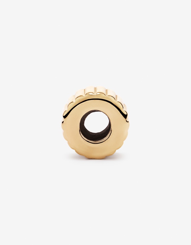 Michael Hill - Ribbed Pendant Spacer in 18kt Gold Vermeil