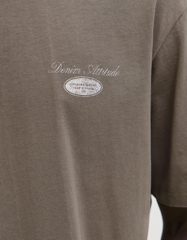 Jack & Jones - Jjedover Graphic SS Crew Neck Tee