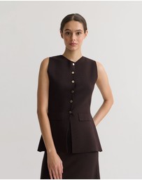 Oxford - Drew Knitted Long Waistcoat