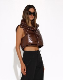 BY.DYLN - Shae Cropped Vest
