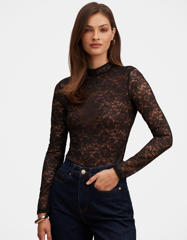 Forever New - Bea Lace Bodysuit