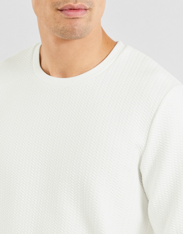 Tarocash - Isaac Textured Crew Top
