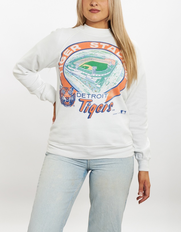 Vintage by The Real Deal - Pre Loved - 1989 MLB Detroit Tigers Sweatshirt