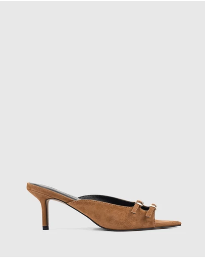 LANA WILKINSON - Shannon Peep-Toe Mule