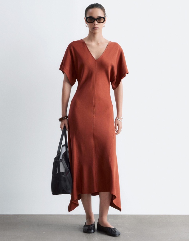 & Other Stories - V-Neck Maxi Dress