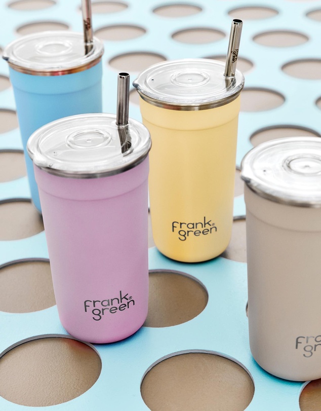 Frank Green - Assembled Summer Core 16oz Stainless Steel Reusable Party Cup 4 Pack