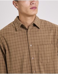 Arvust - Murphy Check Cord Long Sleeve Shirt