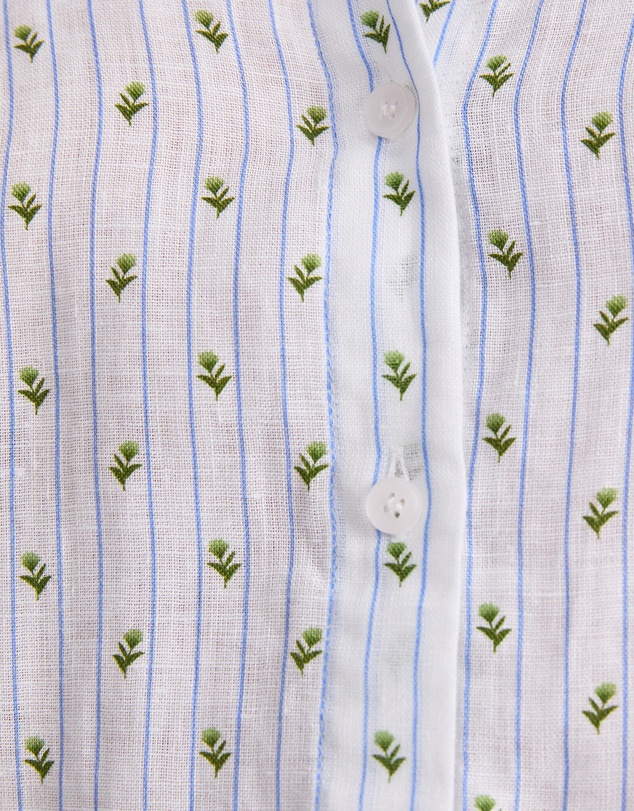 Sportscraft - Hampton Stripe Linen Shirt