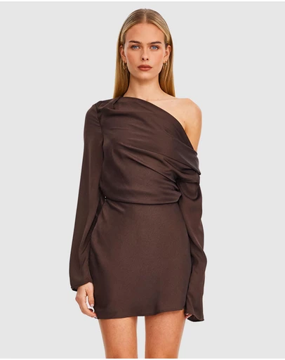 SNDYS - Calissa Long Sleeve Mini Dress