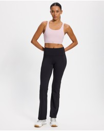 Reebok - Lux High Rise Flare Pants