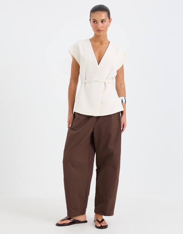 Calli - Tori Wrap Top