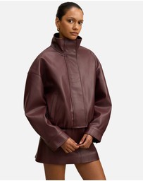Forever New Petite - Jacquie Petite Funnel Neck Jacket