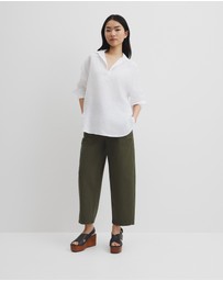 Country Road - Organically Grown Linen Popover
