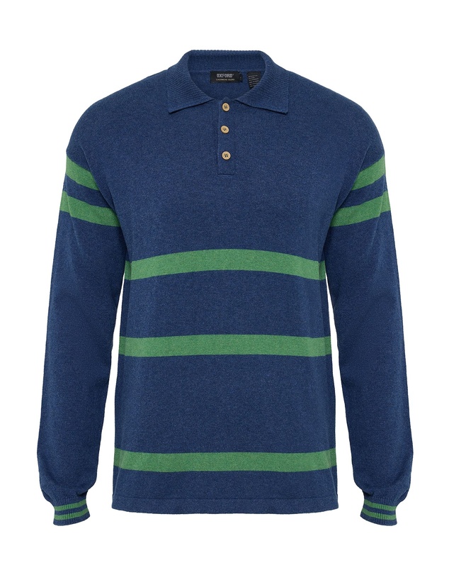 Oxford - Wolf Striped Cashmere Blend Rugby