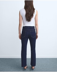 M.N.G - Sienna Flared Cropped Jeans