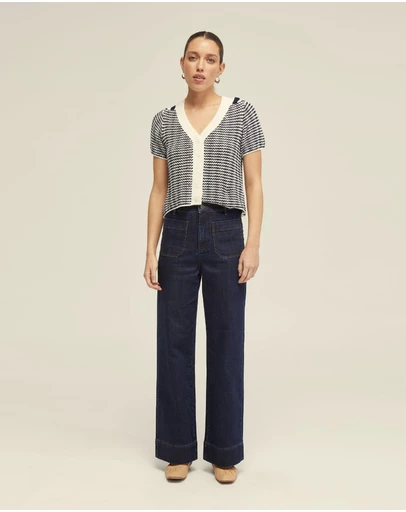 Oxford - Heidi Cotton Cardigan